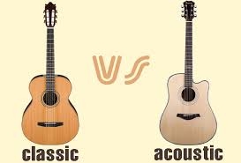 Sự khác nhau giữa Guitar cổ điển và Guitar đệm hát